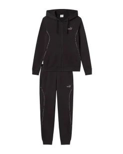 PUMA -TUTA COMPLETA  CON CAPPUCCIO NERA HD GRAPHIC TRACKSUIT DA DONNA, 694708-01