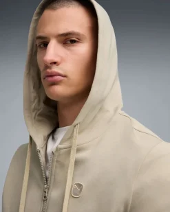 PUMA - TUTA COMPLETA ESSENTIAL ELEVATED DA UOMO FELPA FULL ZIP CON CAPPUCCIO 691771-61