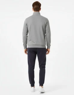 PUMA - TUTA COMPLETA FULL ZIP GRIGIA E NERA ESSENTIAL SWEAT SUIT - DA UOMO, 684848-53