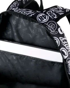 PUMA -ZAINO ACADEMY AOP BIANCO E NERO - 091150-08