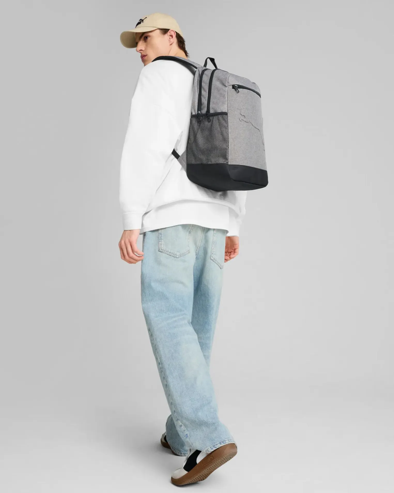 PUMA -ZAINO BUZZ GRIGIO M - 091350-01