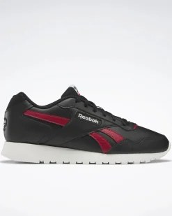 REEBOK GLIDE RIPPLE CLIP - SCARPA NERA E ROSSA DA UOMO - 100224496