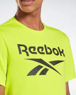 REEBOK-T-SHIRT REEBOK IDENTITY BIG LOGO-H49683