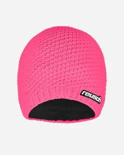 REUSCH - Berretto rosa con fodera interna in pile - ARON