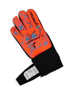 REUSCH - Guanti da portiere uomo arancioni e neri - ATTRAKT STARTER SOLID