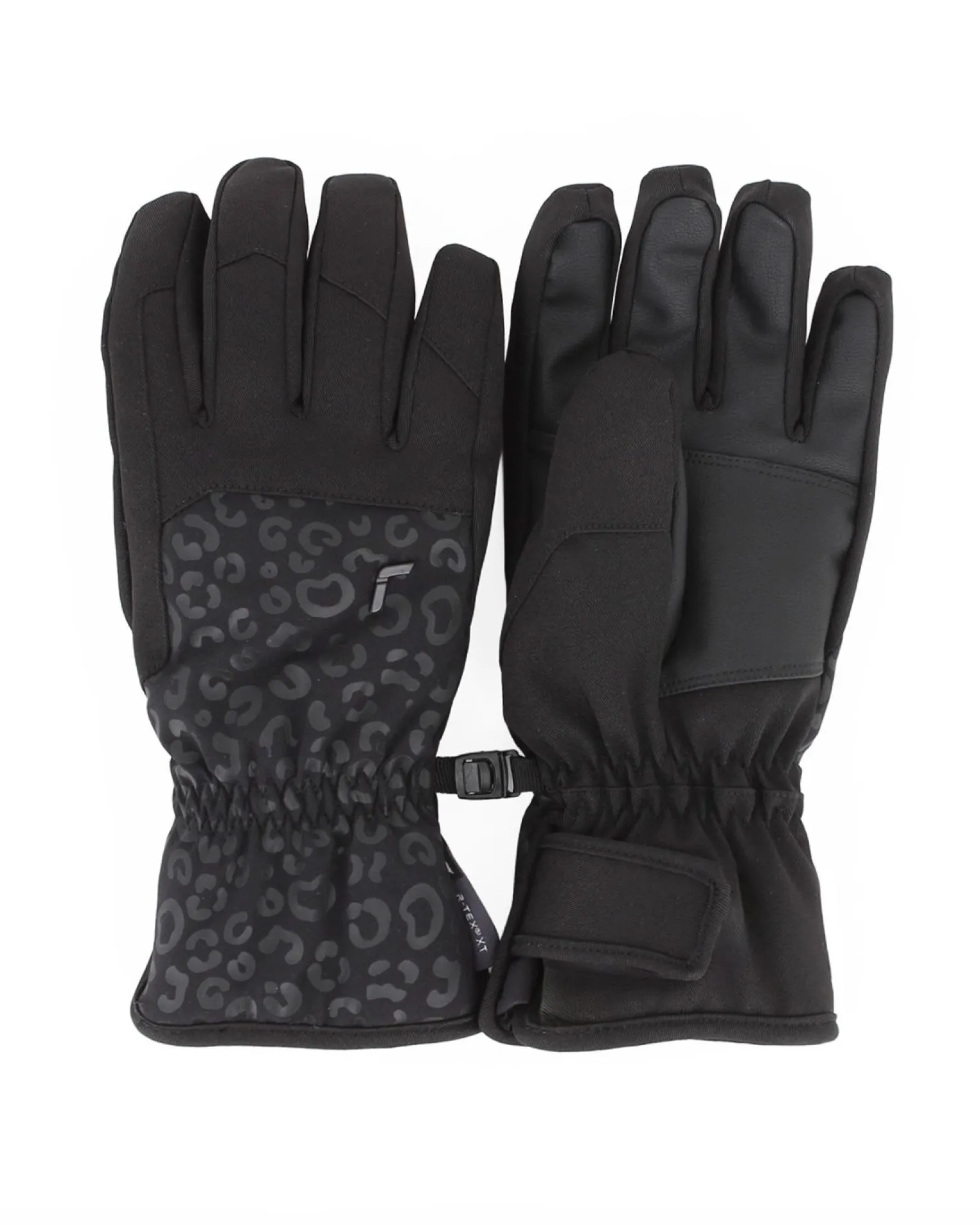 REUSCH - GUANTI SCI DONNA NERI KEIRA R-TEX XT LEOPARD, 6431214-7053