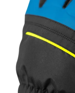 REUSCH - GUANTI SCI JUNIOR ALAN JUNIOR BLU, NERI E GIALLO FLUO , 6461115-7002