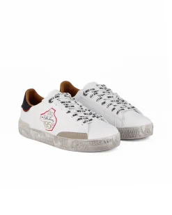 RIFLE - Sneaker bianca con dettagli scritte