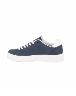 RIFLE - Sneaker blu con pach bianca