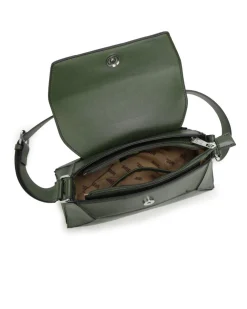 RIFLE - Tracolla verde con patta