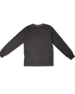 RIFLE - TSHIRT MANICA LUNGA NERO DA BAMBINO