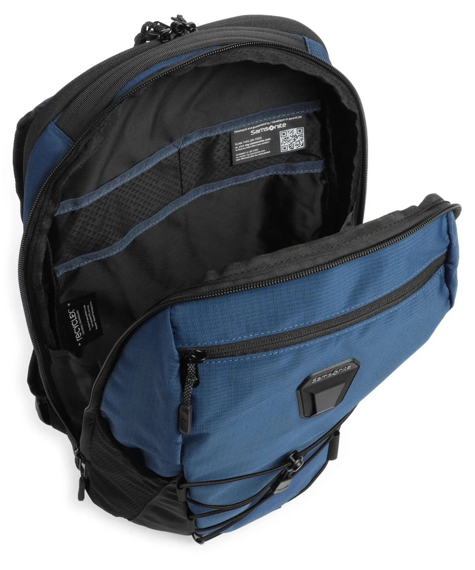 SAMSONITE - Zaino blu e nero porta pc 14 pollici