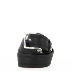 SERGIO TACCHINI - Cinta Nero con fibbia nickel free