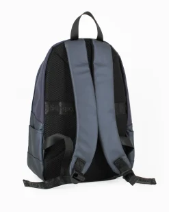 SERGIO TACCHINI - Zaino in tessuto blu con tasca porta PC.