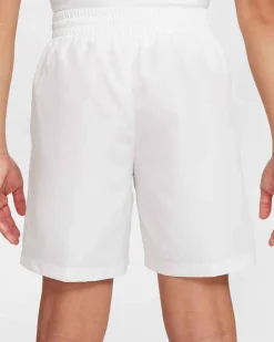 SHORT DF MULTI WVN WHITE