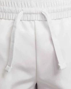 SHORT DF MULTI WVN WHITE