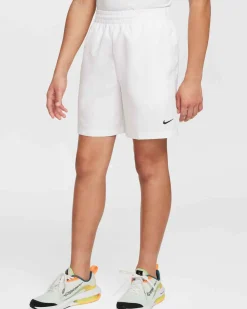 SHORT DF MULTI WVN WHITE