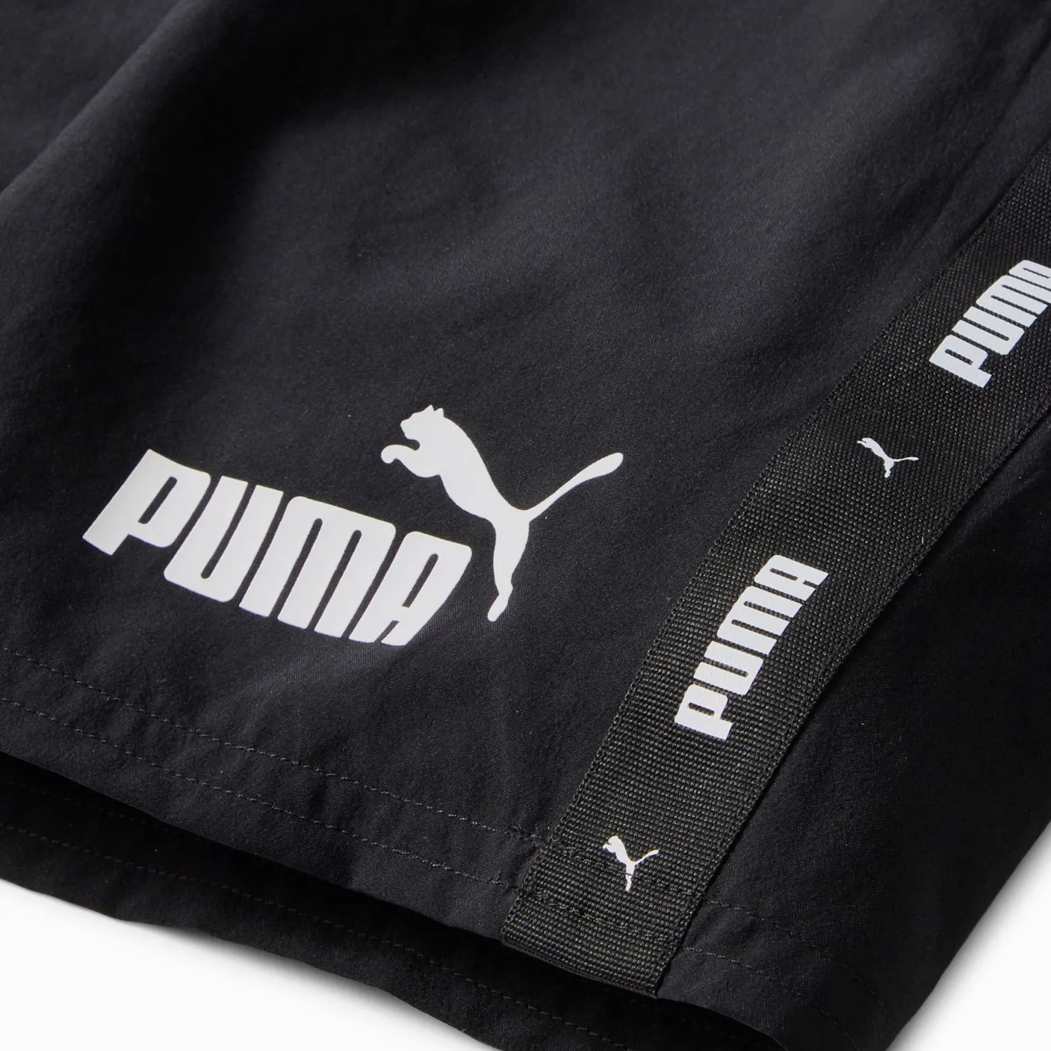 SHORT ESS+TAPE WOVEN BLACK