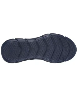 SKECHERS - BOBS B FLEX - CHILL EDGE - Sneakers blu con soletta interna in memory foam