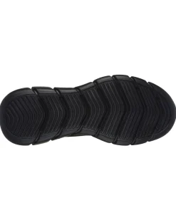 SKECHERS - BOBS B FLEX - CHILL EDGE - Sneakers nera con soletta interna in memory foam