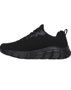 SKECHERS - BOBS B FLEX - CHILL EDGE - Sneakers nera con soletta interna in memory foam