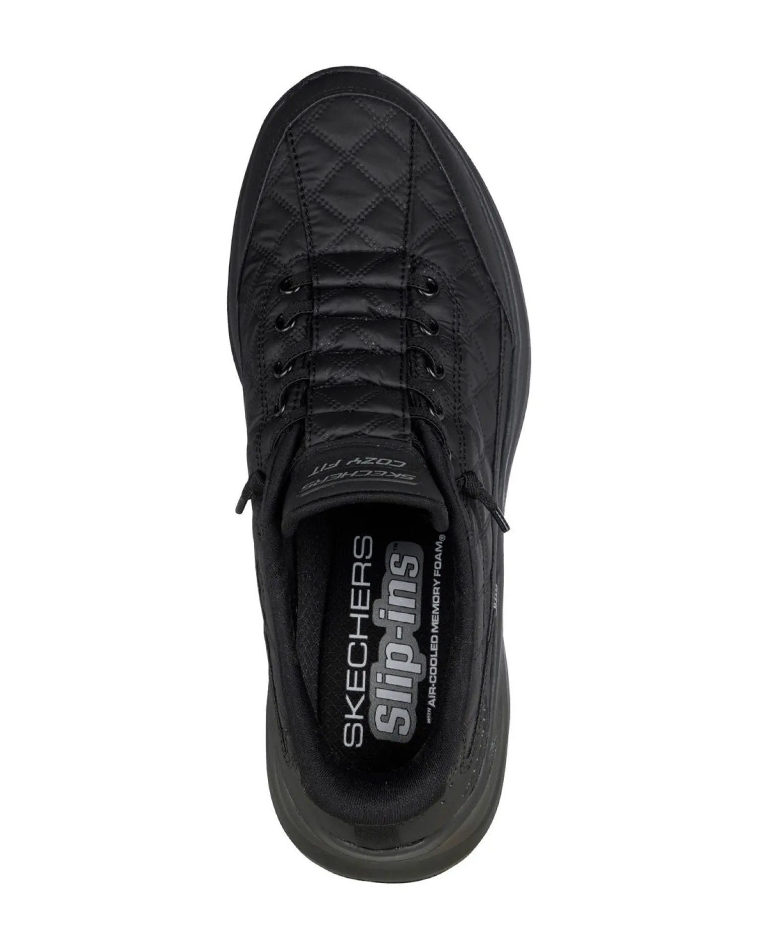 SKECHERS - CONTOUR FOAM - COZY FIT - Sneakers nera da uomo con soletta ammortizzata in memory foam