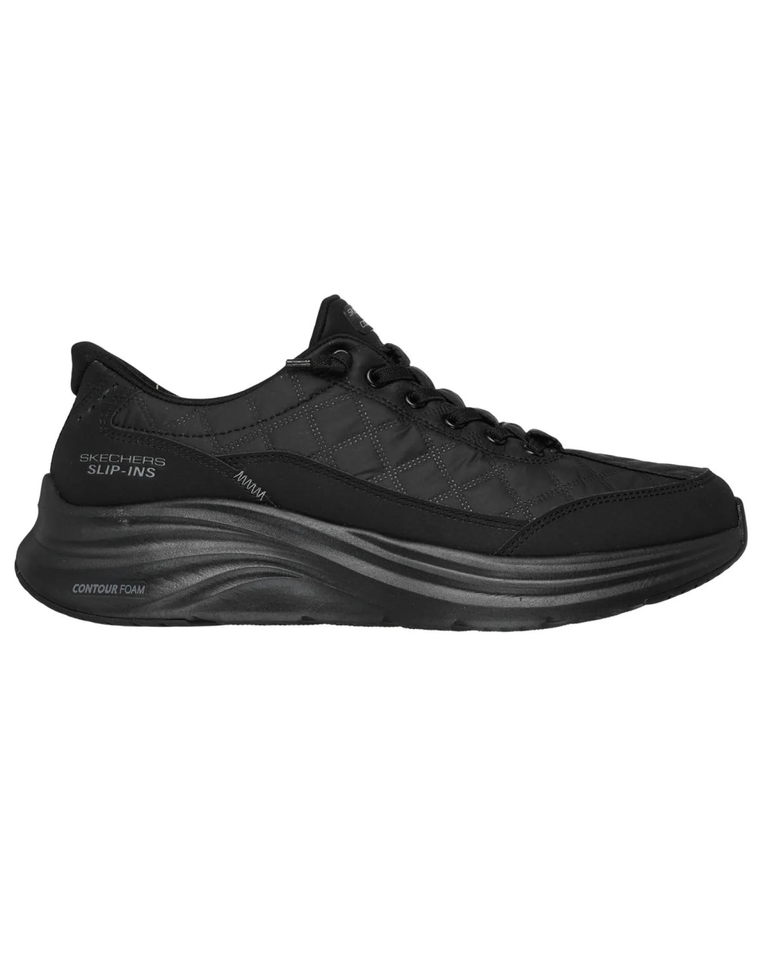 SKECHERS - CONTOUR FOAM - COZY FIT - Sneakers nera da uomo con soletta ammortizzata in memory foam
