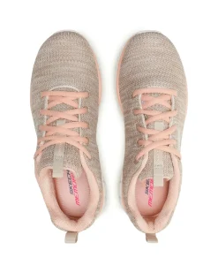 SKECHERS - Graceful- Twisted fortune sneakers beige da donna