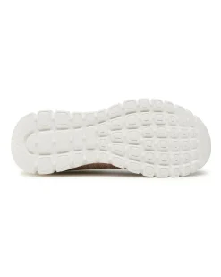 SKECHERS - Graceful- Twisted fortune sneakers beige da donna