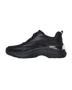 SKECHERS - HAZEL - STEP N FLOW - Sneakers nera da donna