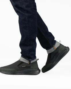 SKECHERS - SLADE - LUCAN - Scarpa nera da uomo