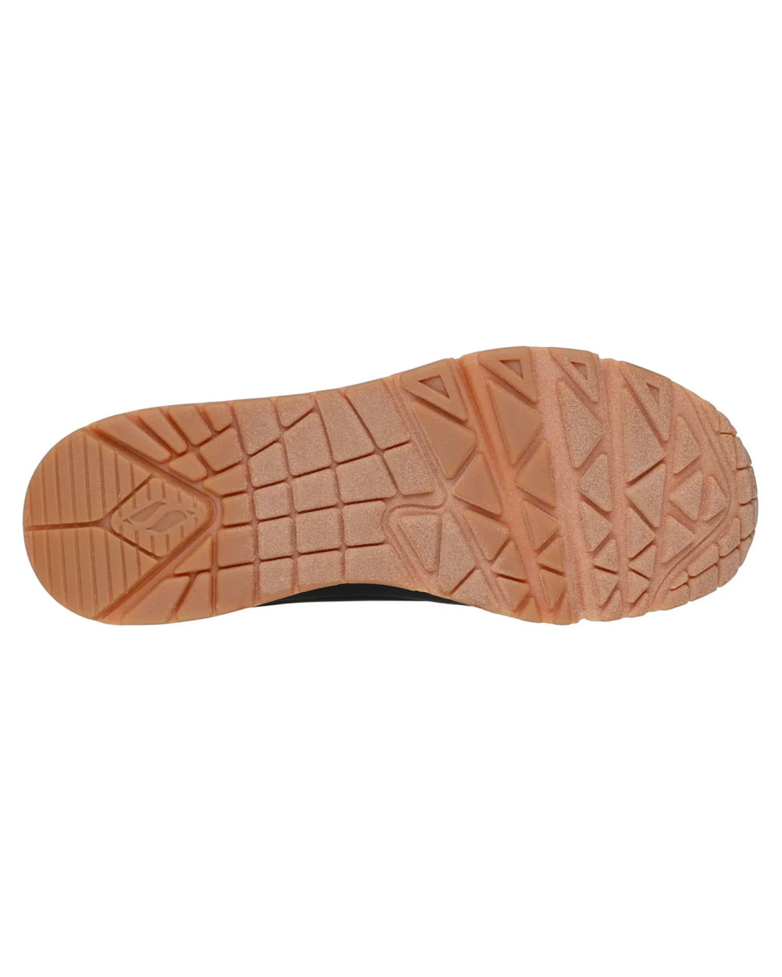 SKECHERS - UNO - JUNGLE NITE - Sneakers nera con patch posteriore leopardata