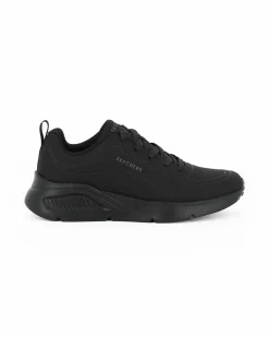 SKECHERS UNO LITE LIGHTER ONE - Sneakers nera da uomo