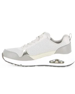 SKECHERS - UNO - METALLIC SLIDERS - Sneakers taupe da donna  con zip laterale