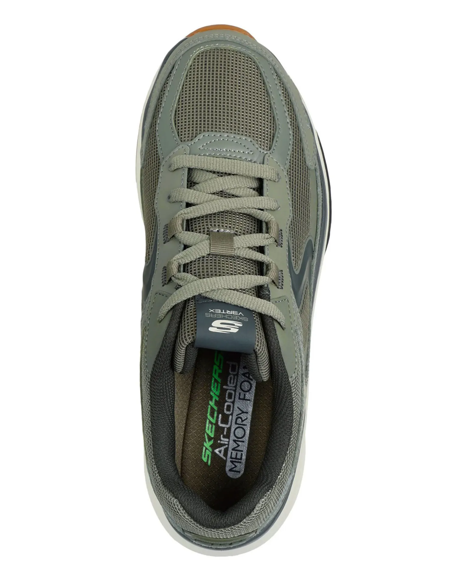 SKECHERS - VERTEX - ARKE - Sneakers verde con tomaia in mesh