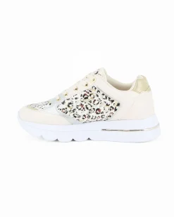 SOLO SOPRANI COUTURE - Sneakers beige con lacci