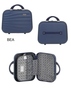 SOLO SOPRANI - TROLLEY BLU ABS CON 4 RUOTE DOPPIE