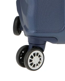 SOLO SOPRANI - TROLLEY BLU ABS CON 4 RUOTE DOPPIE