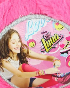 SOY LUNA - Paraorecchie bimba rosa in peluche
