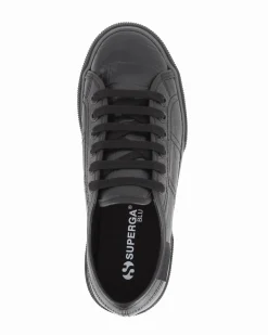 SUPERGA - SCARPA 3790 PLATFORM DA DONNA NERO COCCO