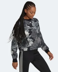 SWEAT AOP SWT BLACK-MULTI