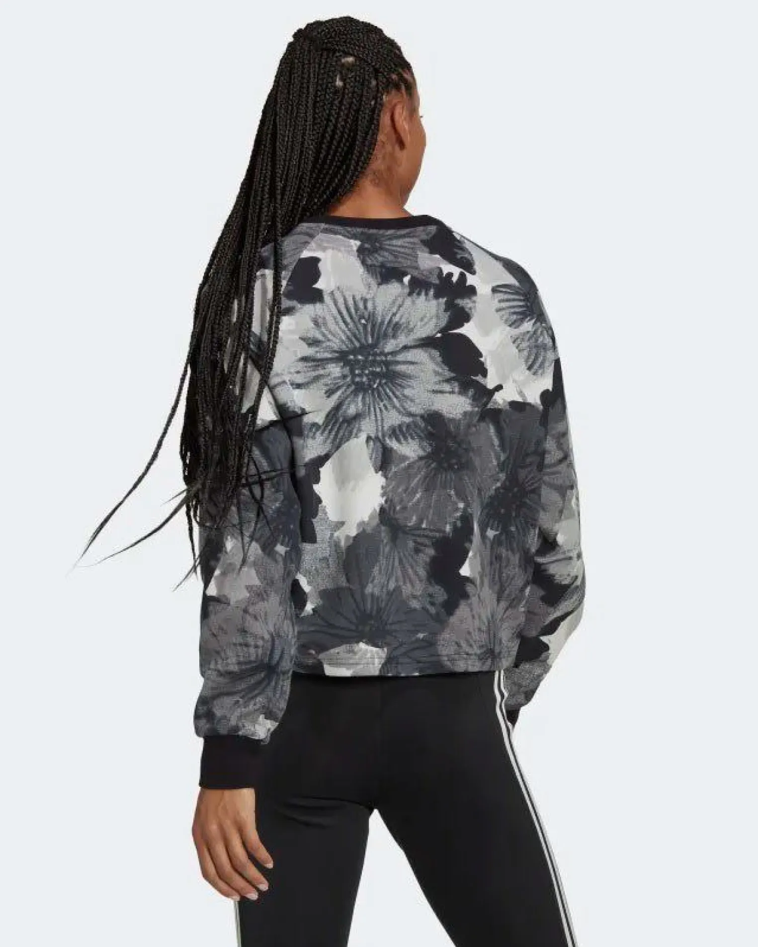SWEAT AOP SWT BLACK-MULTI