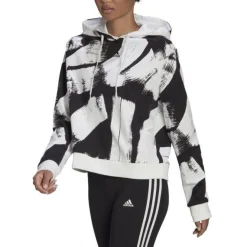 SWEAT C/CAPP.AOP HD SWT BLACK-BLACK