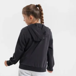SWEAT C/CAPP.BOS HD BLACK-FUXIA