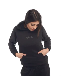 SWEAT C/CAPP.BUCANEVE BLACK