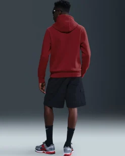 SWEAT C/CAPP.CLUB DARK RED