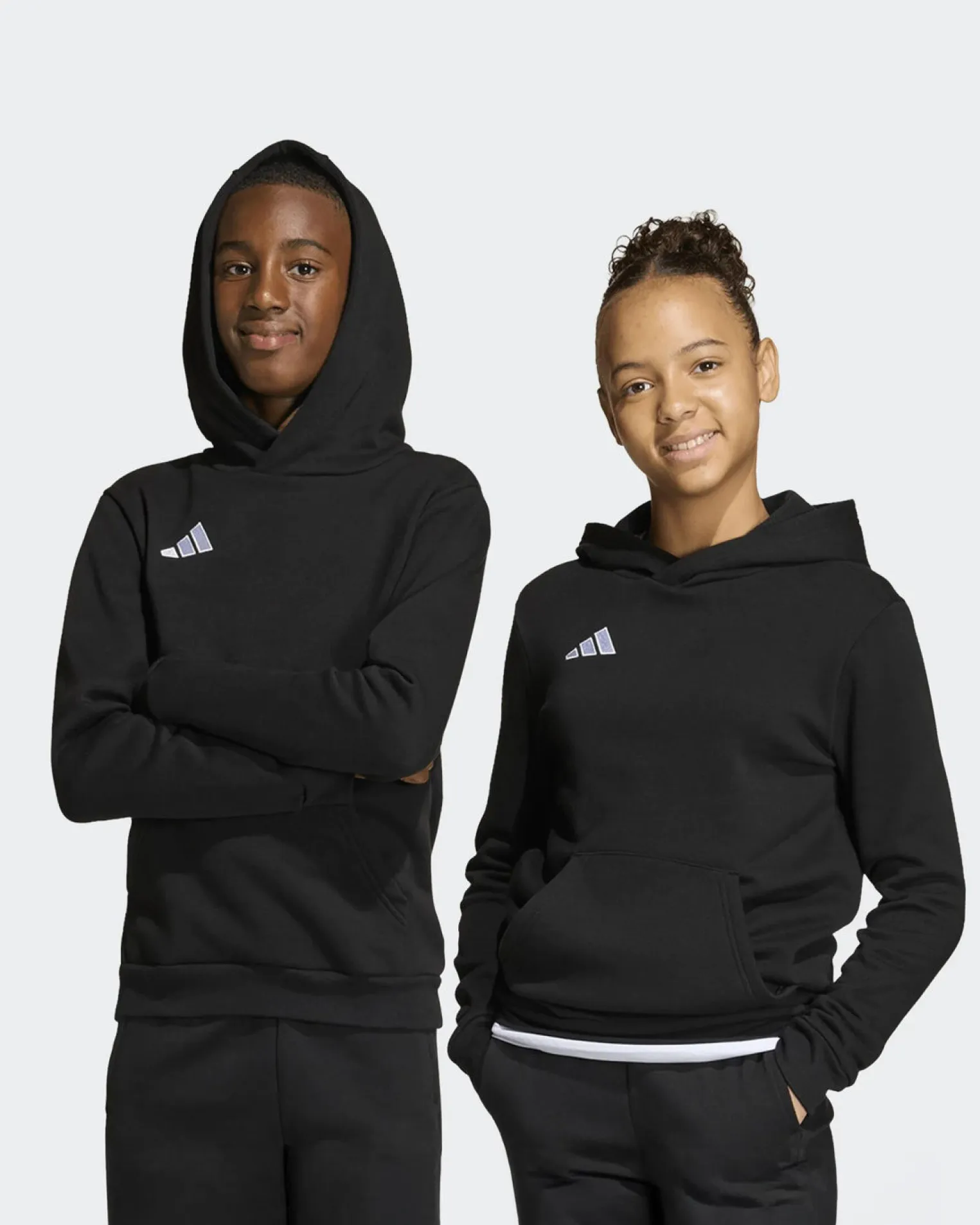 SWEAT C/CAPP.ENT26 HOODY JR BLACK