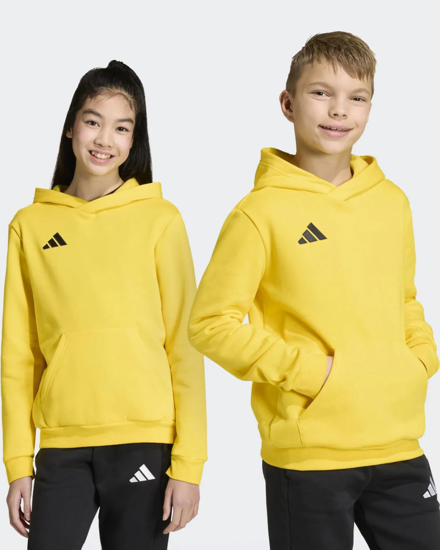 SWEAT C/CAPP.ENT26 HOODY JR YELLOW