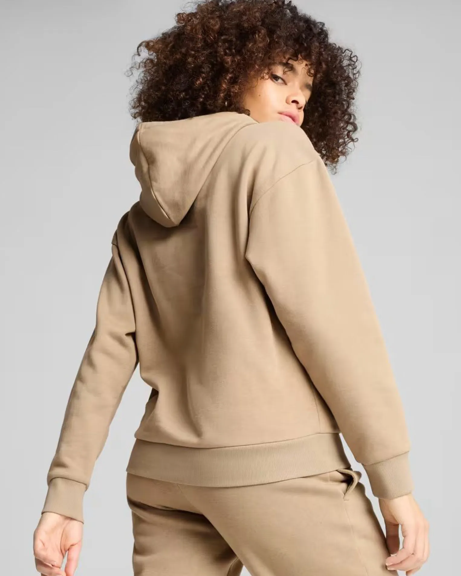 SWEAT C/CAPP.ESS+ SCRIPT HD FL OAK-WHT