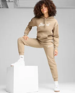SWEAT C/CAPP.ESS+ SCRIPT HD FL OAK-WHT